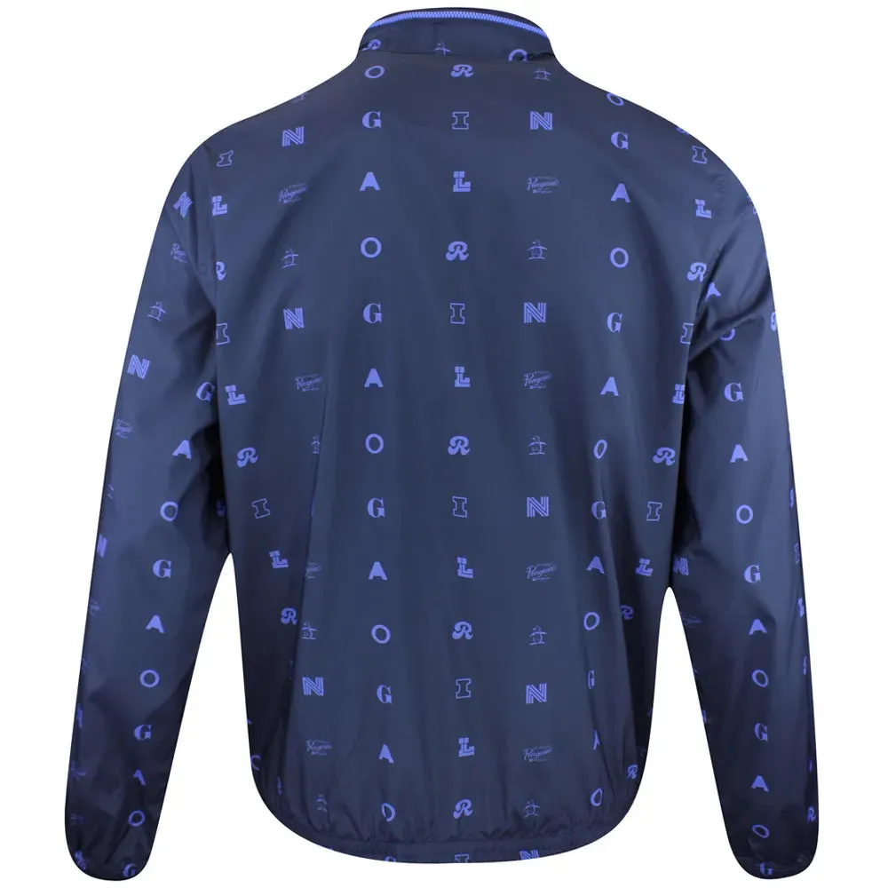 Penguin Printed Hooded Golf Wind Jacket