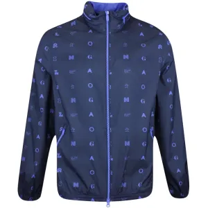 Penguin Printed Hooded Golf Wind Jacket