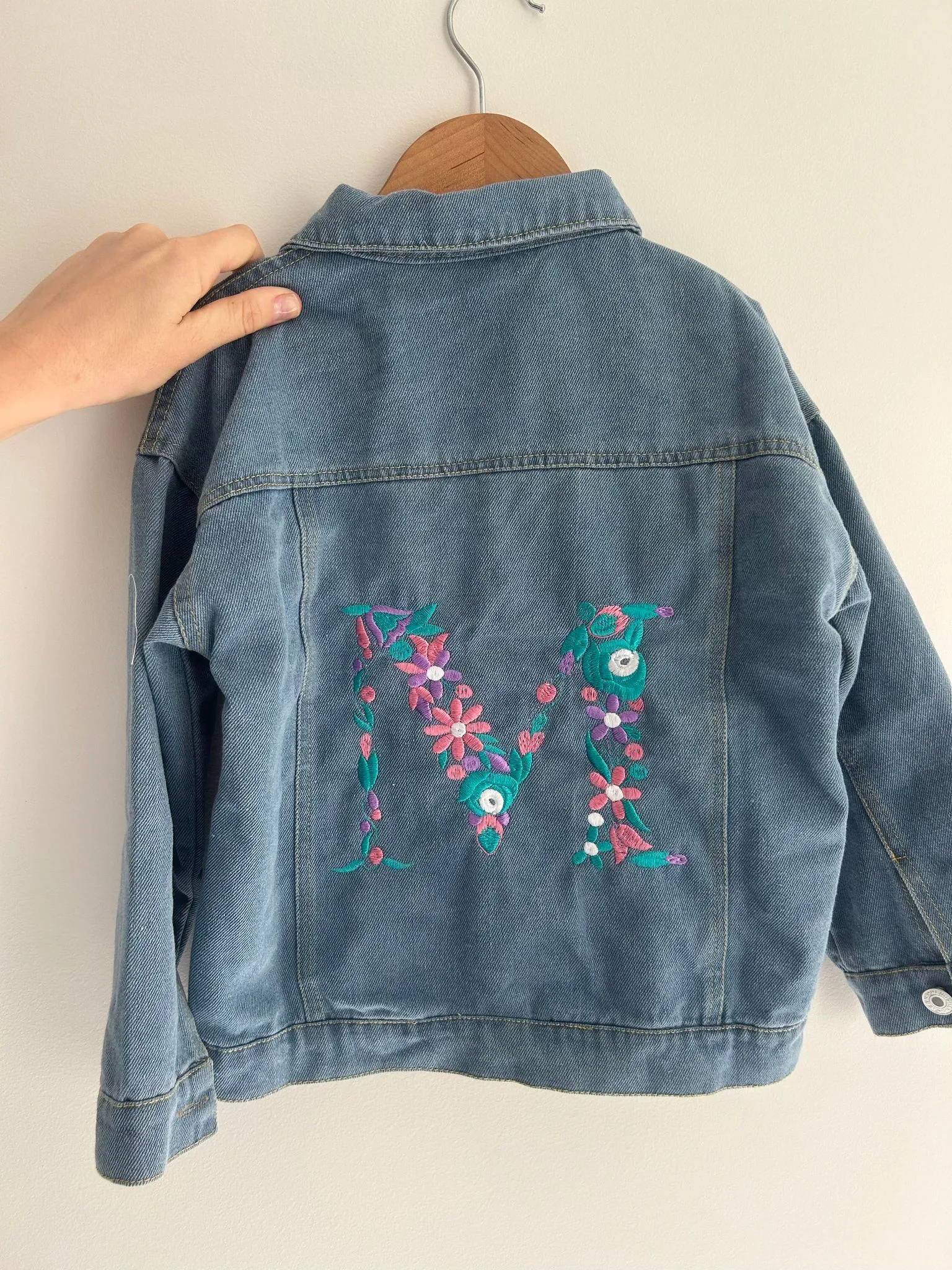 PERSONALISED Denim Jacket - SIZE 1