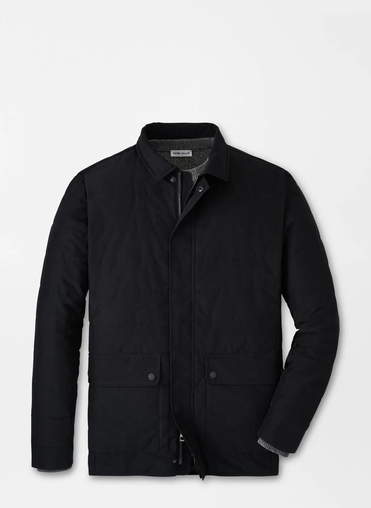 Peter Millar Mens Classic Fit Mercer Jacket - BLACK
