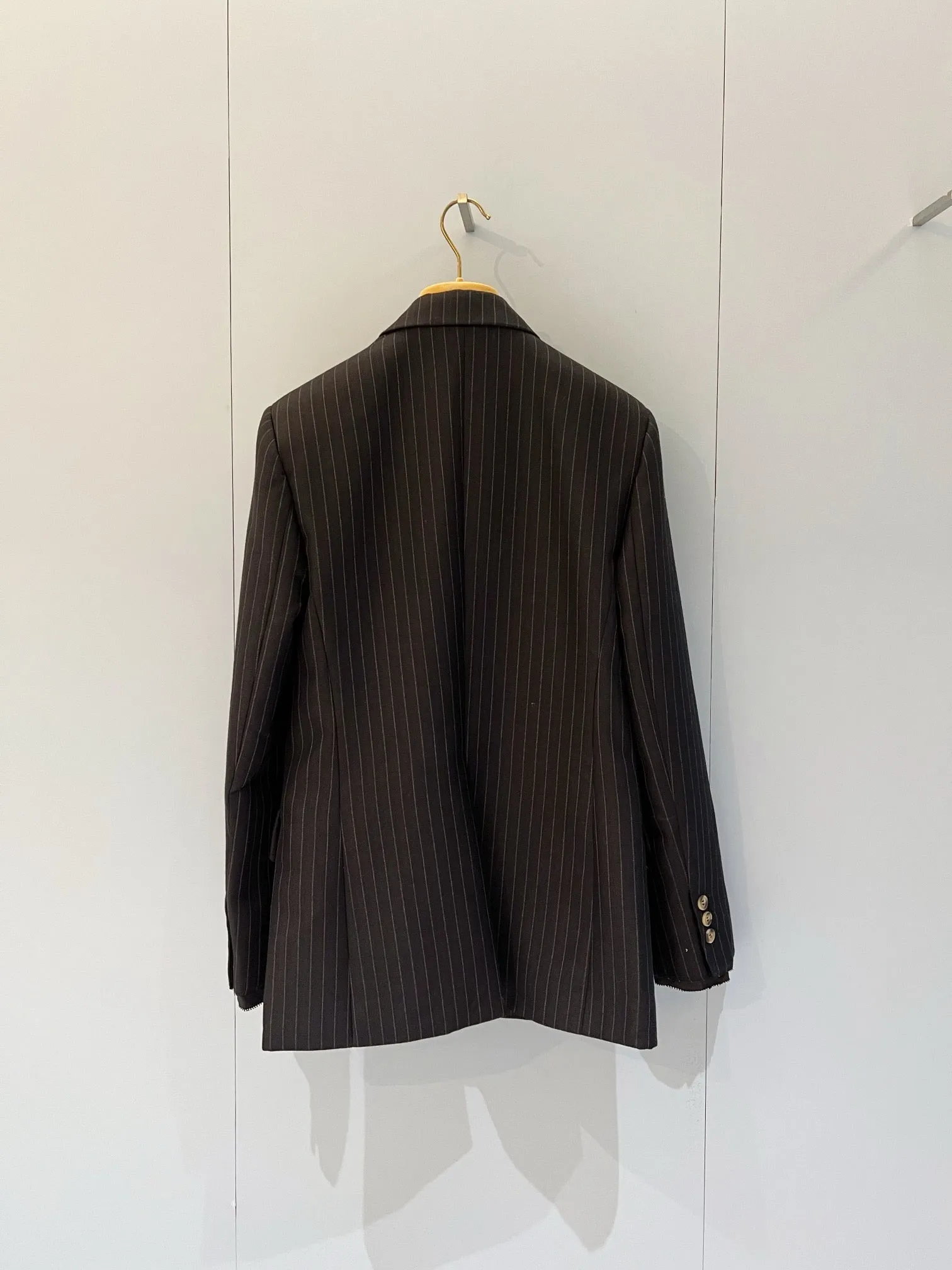Pinstripe Tailored Blazer