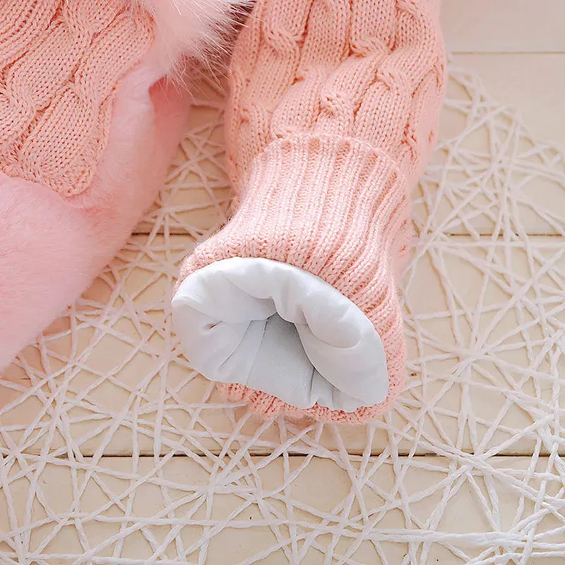 Plush Baby Thicken Warm Winter Jackets
