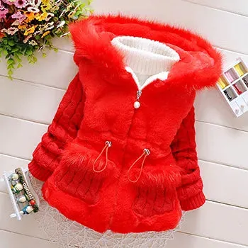 Plush Baby Thicken Warm Winter Jackets
