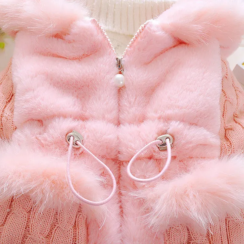 Plush Baby Thicken Warm Winter Jackets