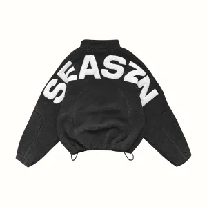 [POLAR] Fleece Jacket Grey
