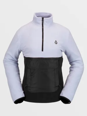 Polar Half-Zipped Sweatshirt - LILAC ASH