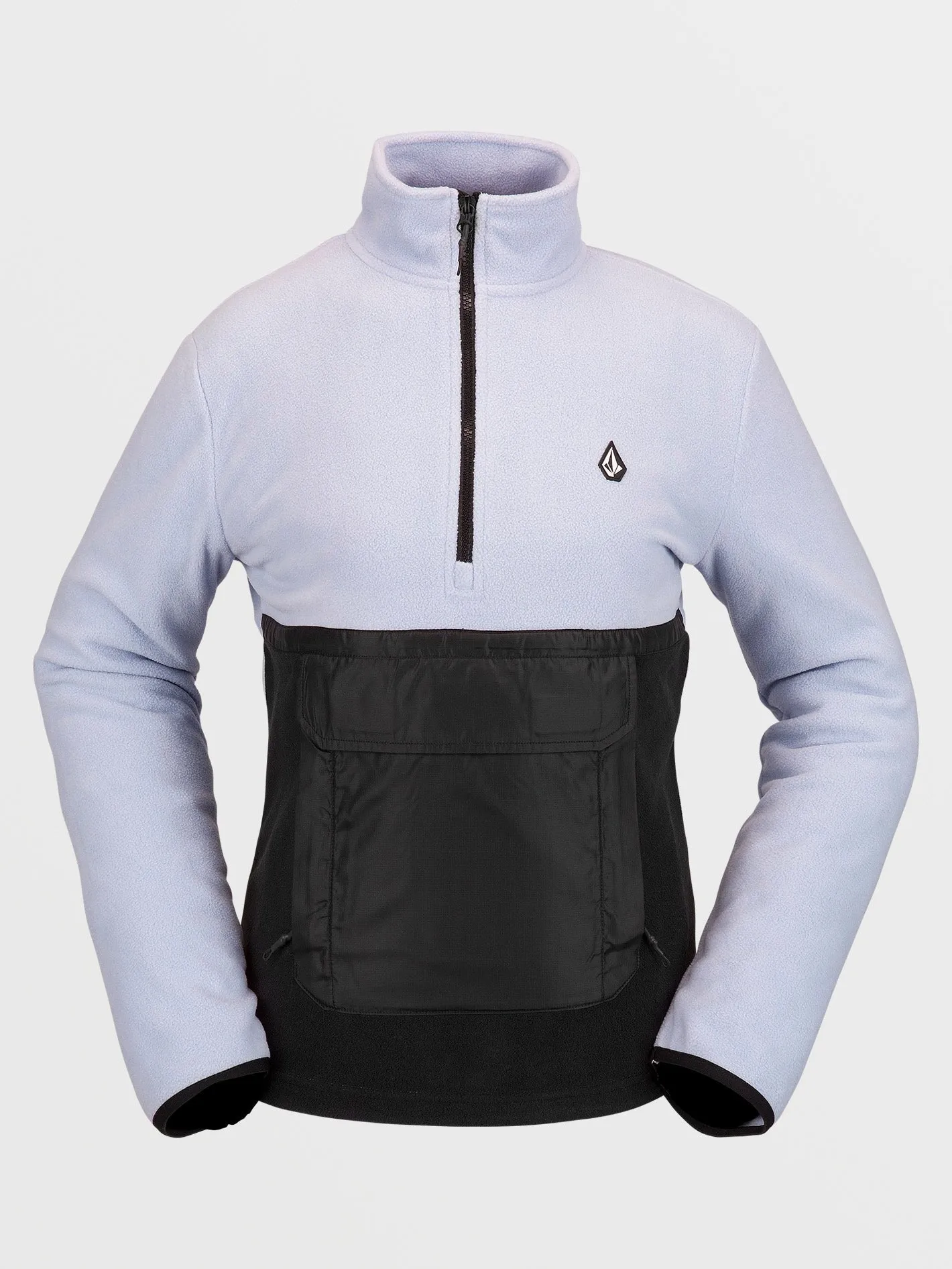 Polar Half-Zipped Sweatshirt - LILAC ASH