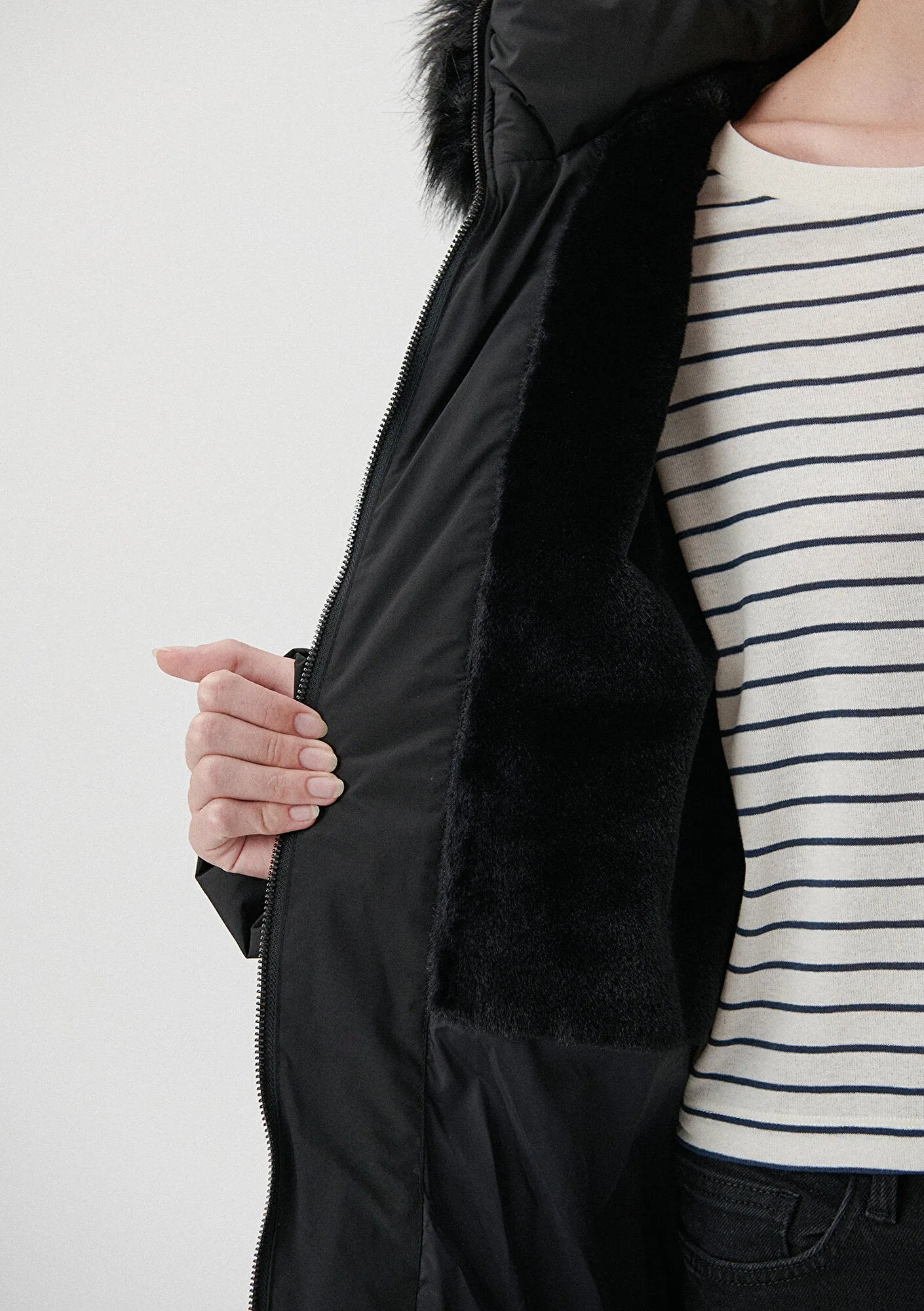 Premium Black Long Jacket