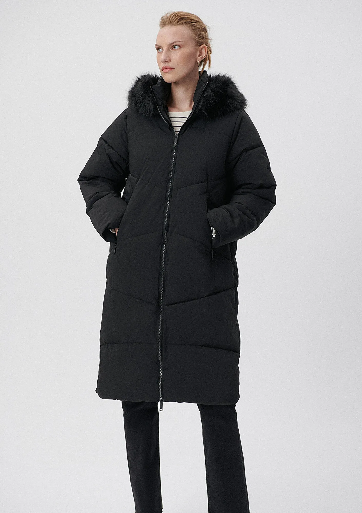 Premium Black Long Jacket