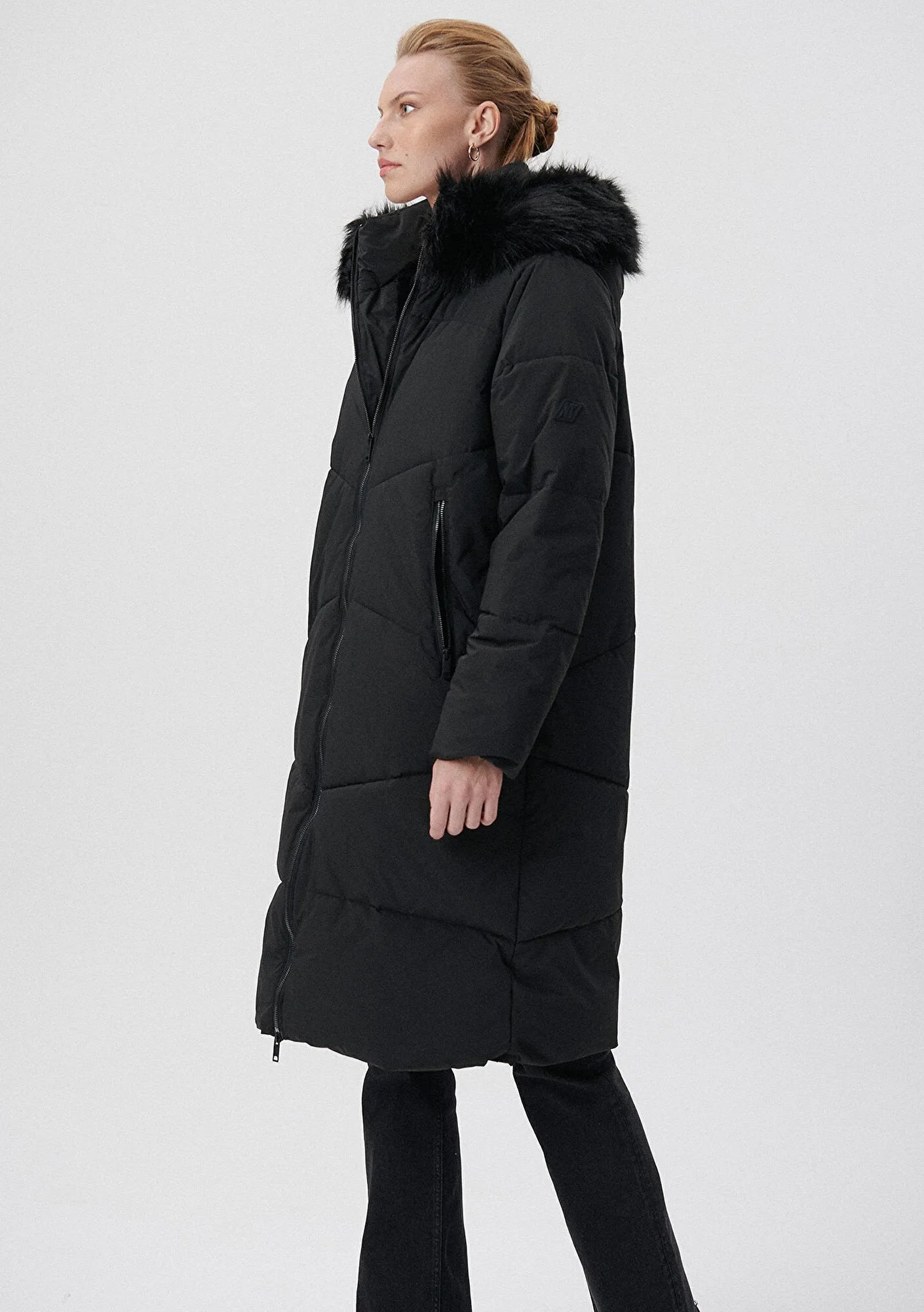 Premium Black Long Jacket