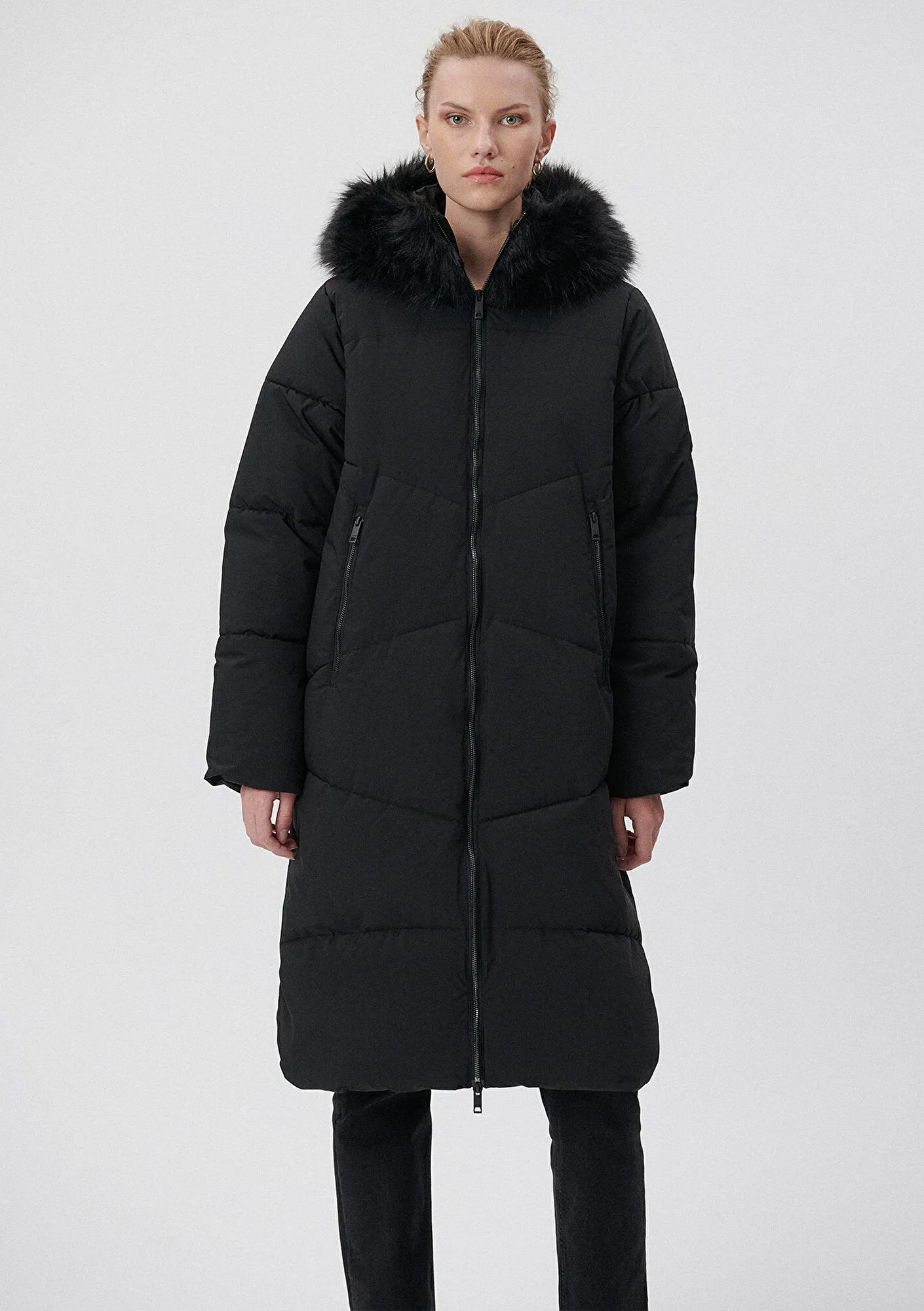 Premium Black Long Jacket