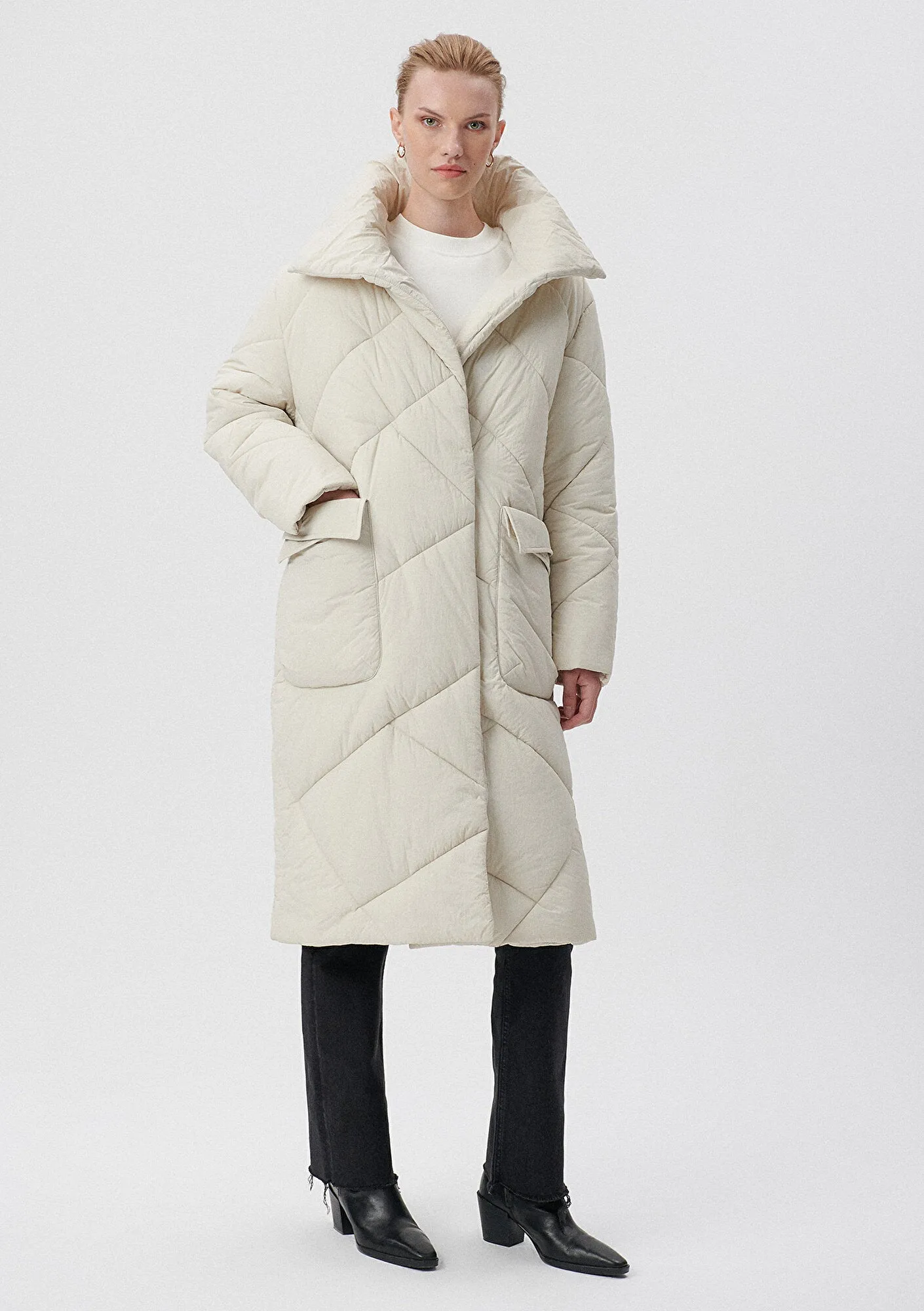 Premium Grey Long Jacket