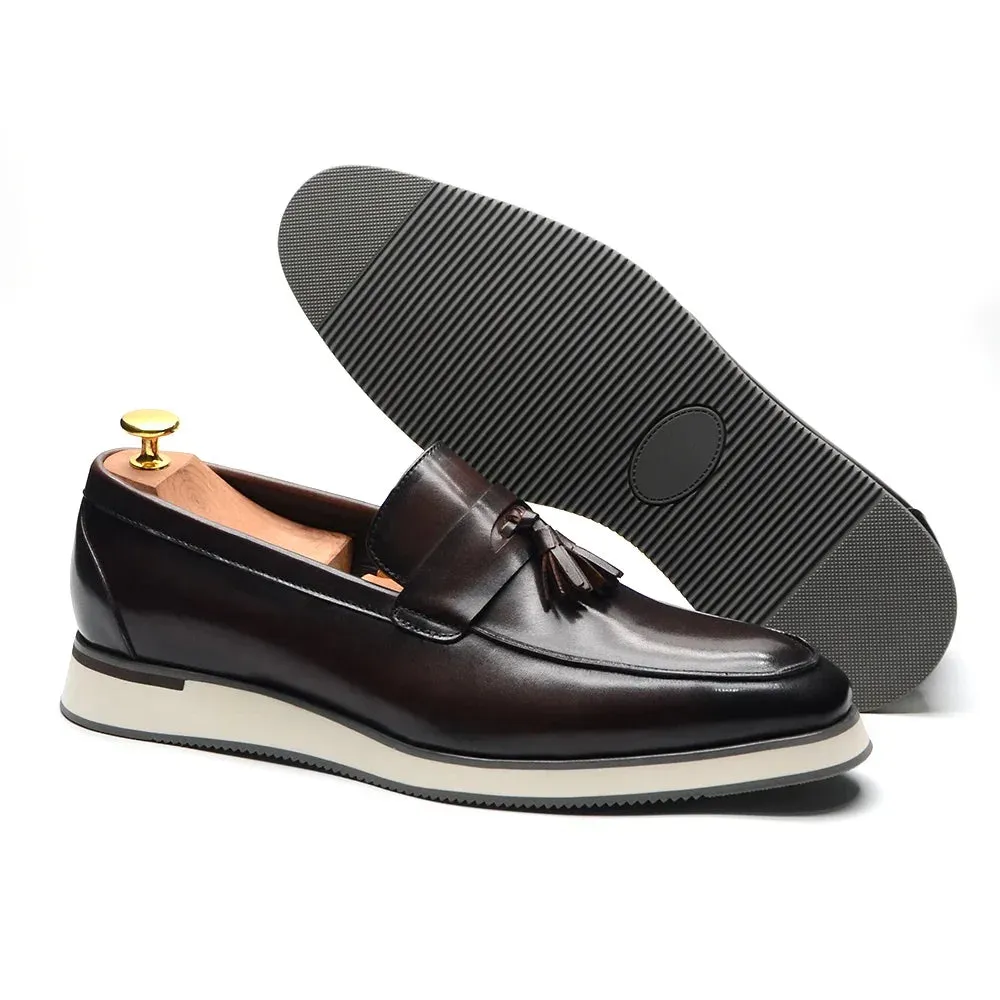 Premium-Lederturnschuhe von LederMeister