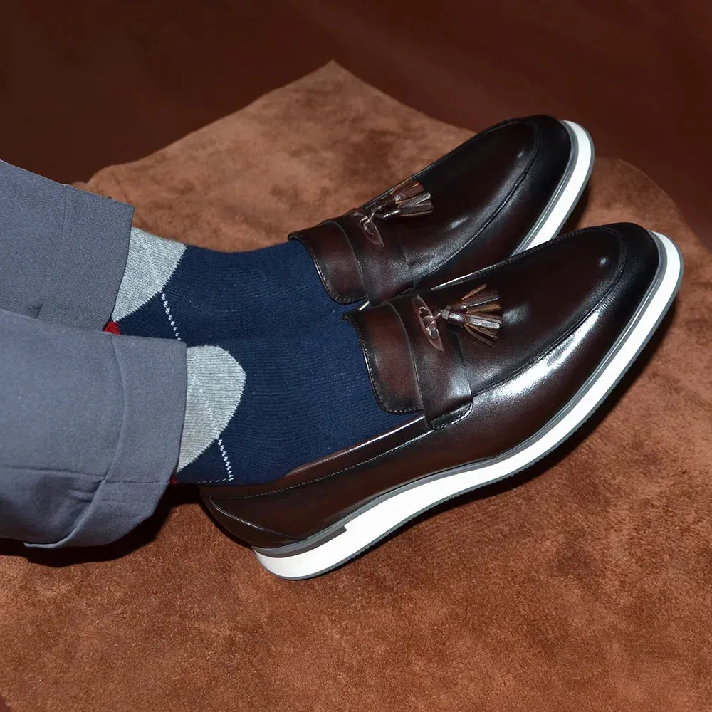 Premium-Lederturnschuhe von LederMeister