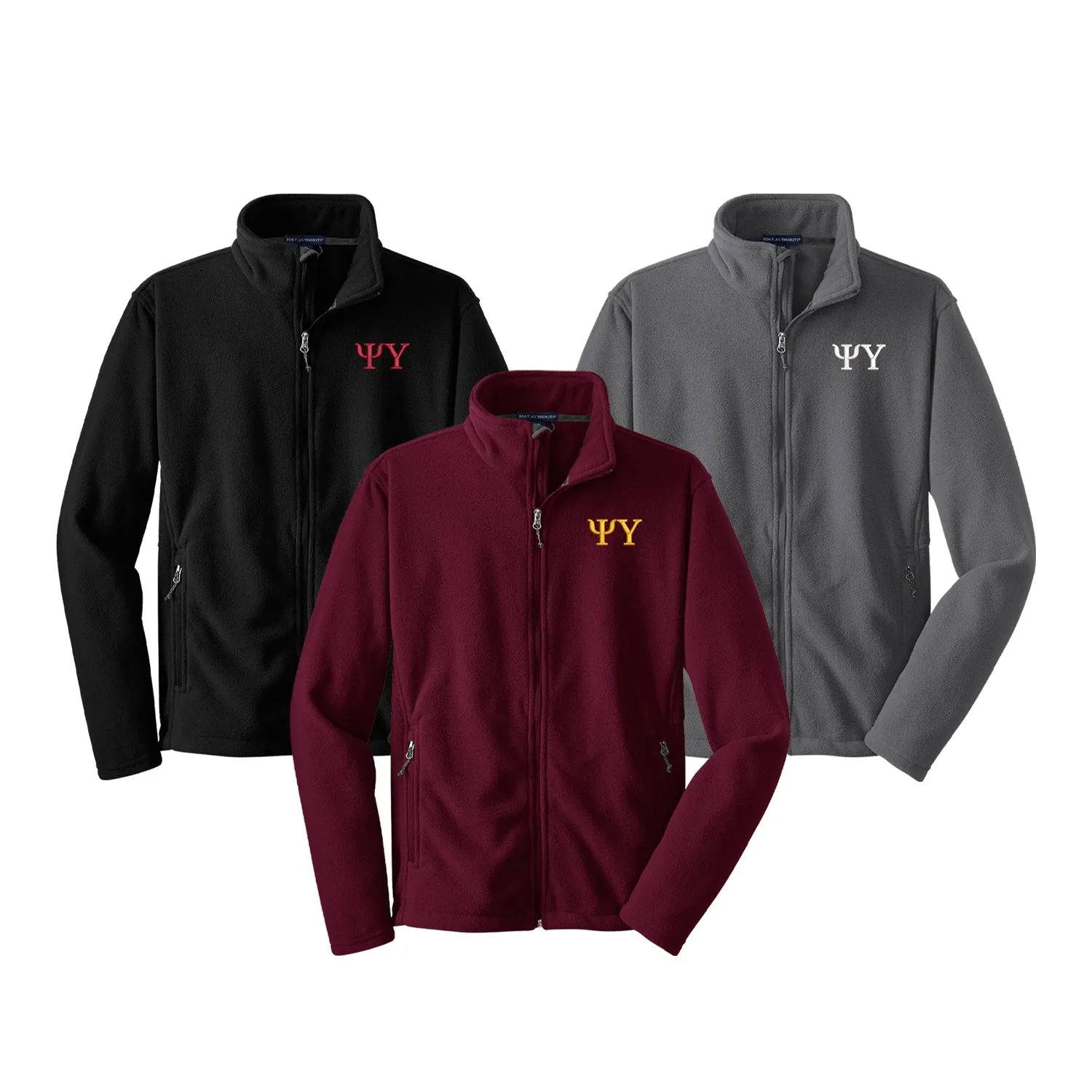 Psi Upsilon Fleece Jacket