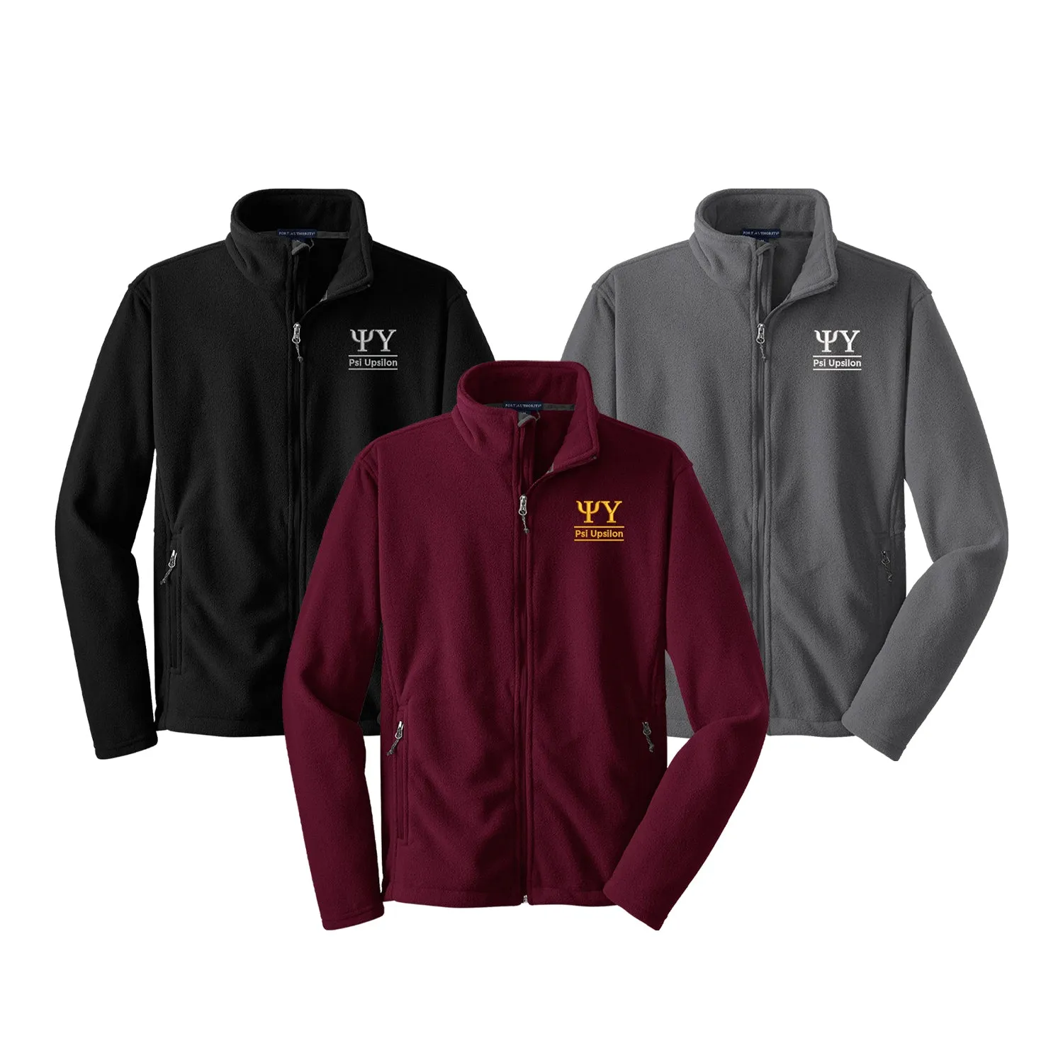 Psi Upsilon Fleece Jacket