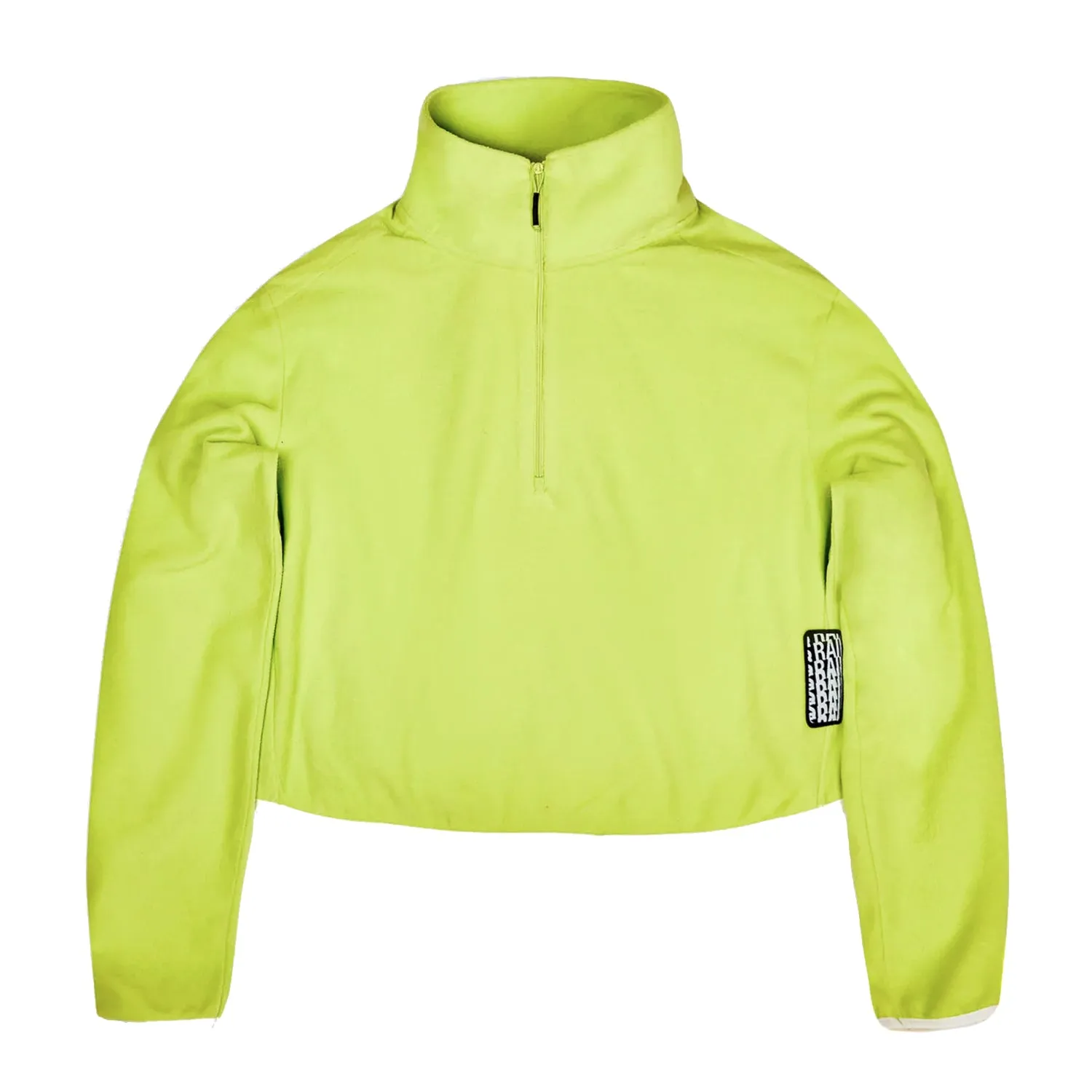 RAINS Fleece W Half Zip 'Digital Lime'