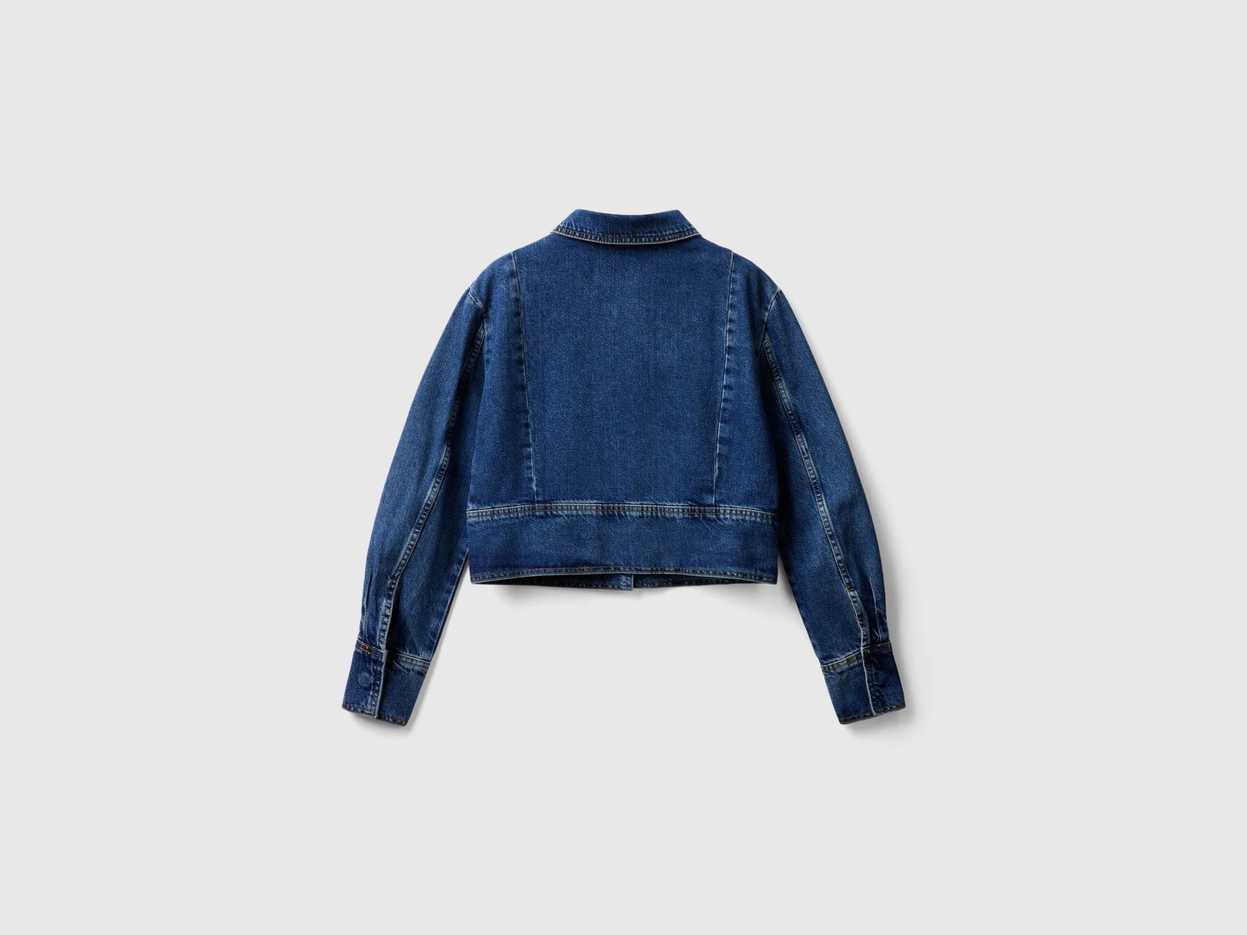 Regular Fit Button Down Denim Jacket