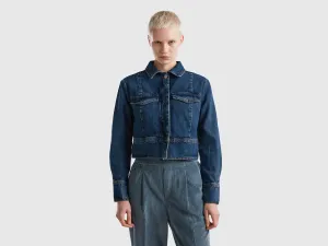 Regular Fit Button Down Denim Jacket