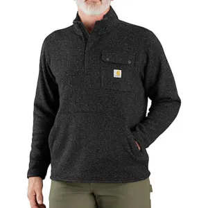 Relaxed Fit Midweight Quarter-Zip Pocket Sweater Fleece - 106378