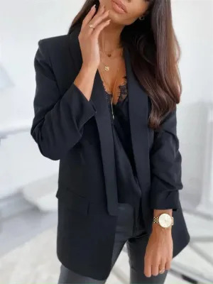 Relaxed office blazer