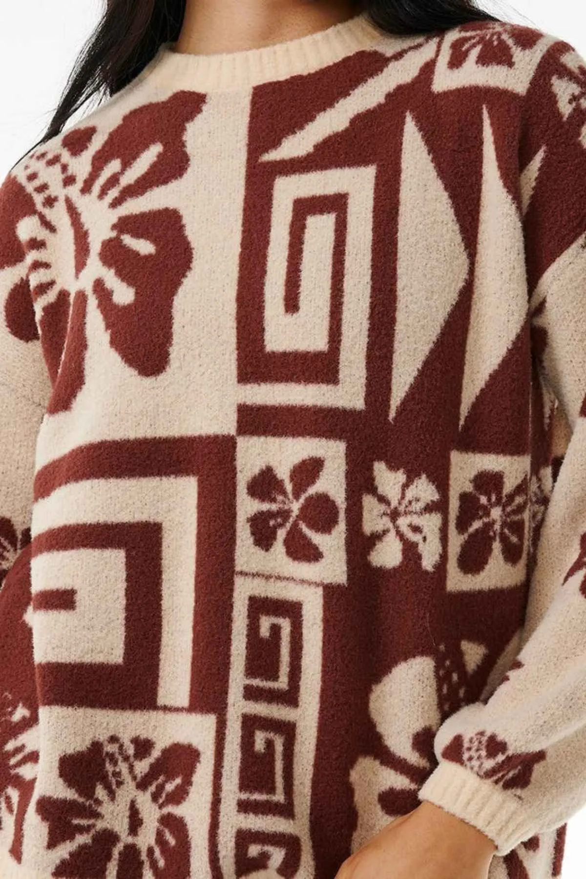 Rip Curl Block Party Jacquard Crew