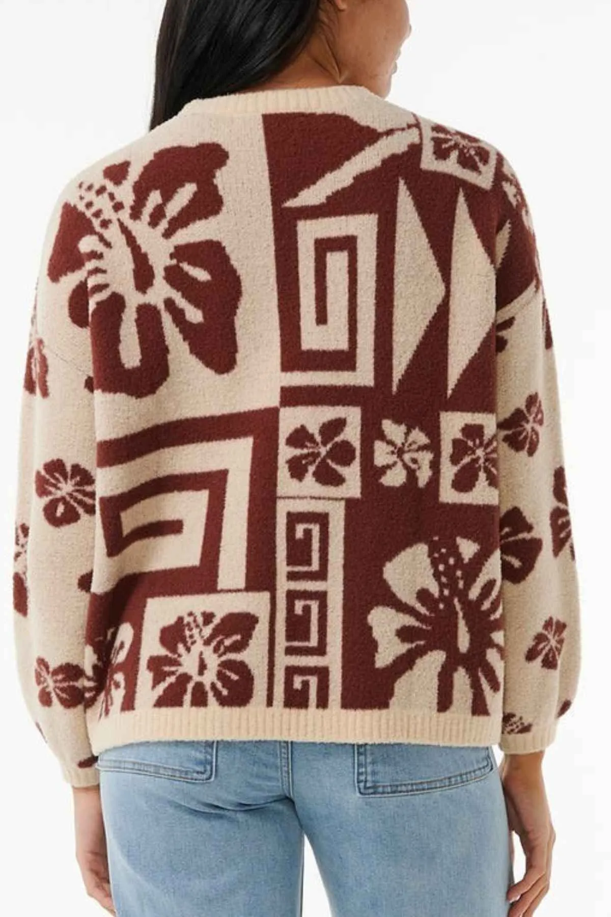 Rip Curl Block Party Jacquard Crew