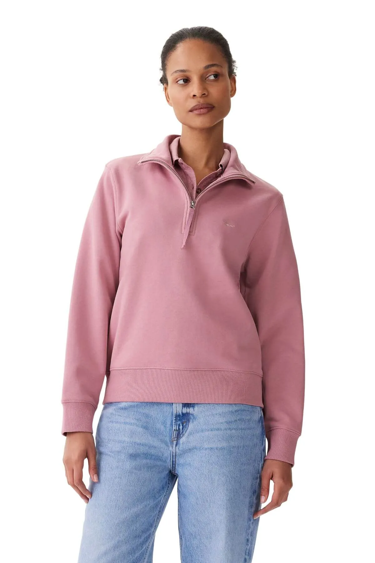 RM Williams Trickett Zip Neck Sweatshirt