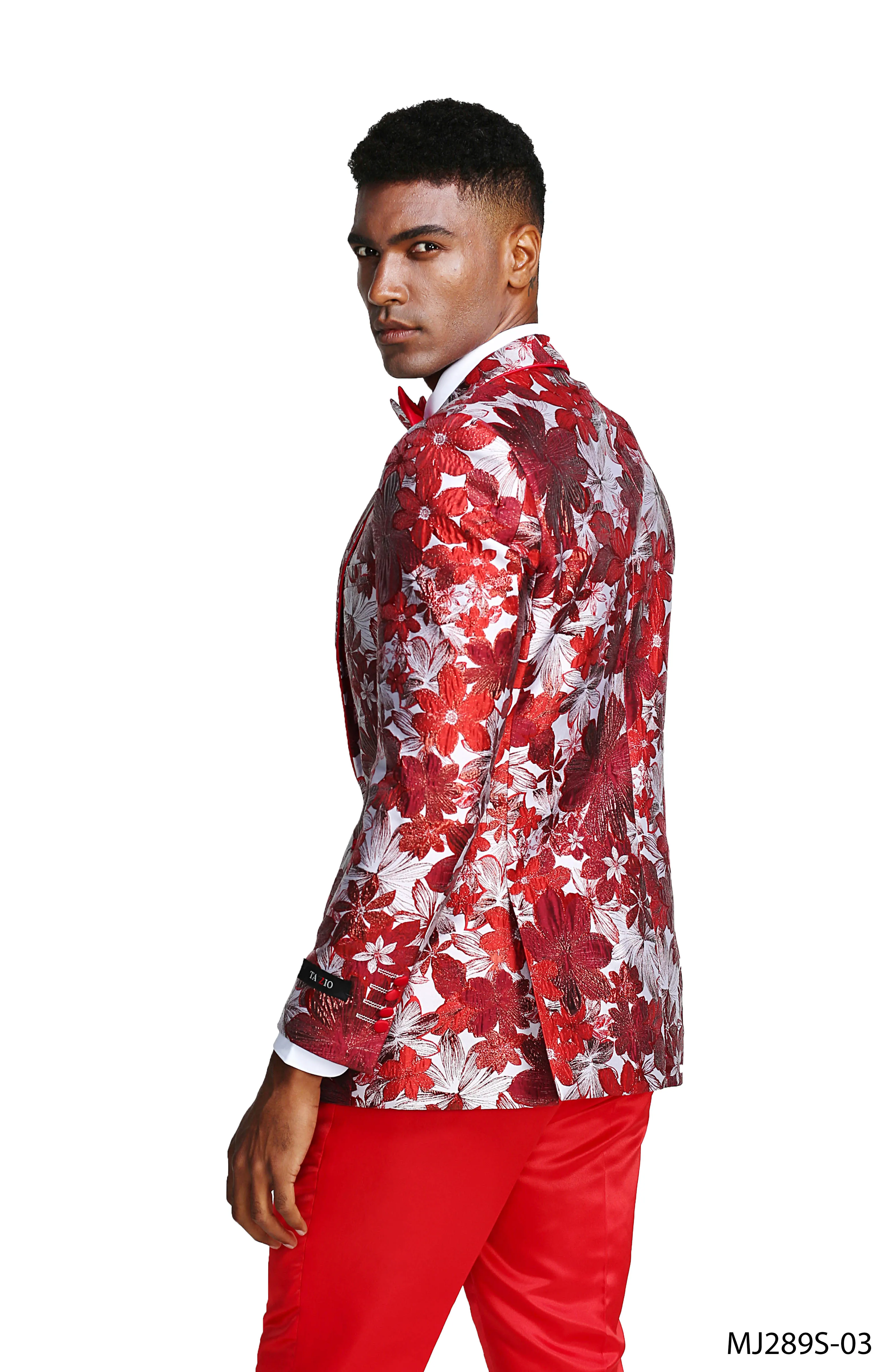 Shawl Collar Blazer Jacket with Bowtie