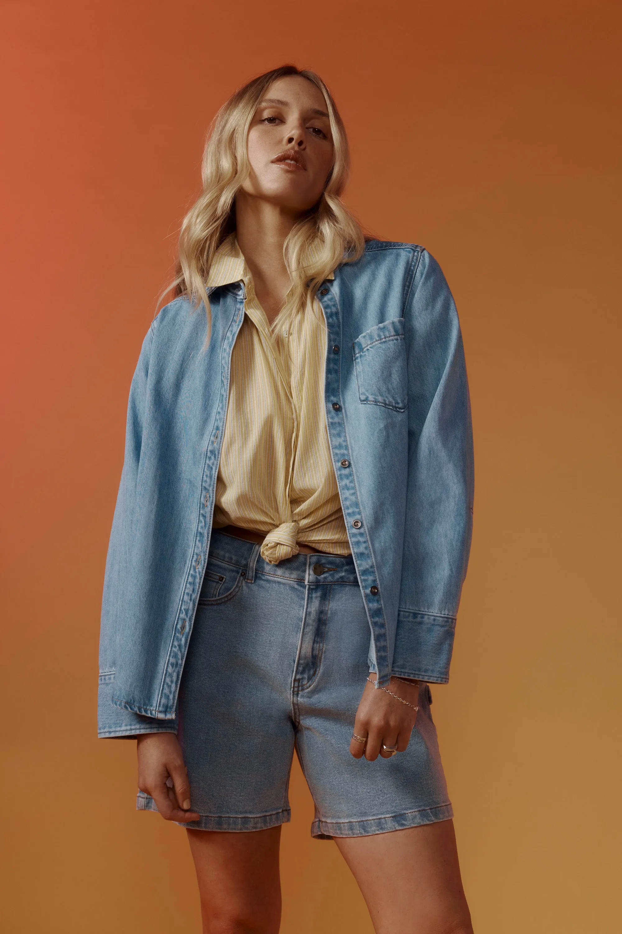 Silas Denim Shirt Jacket