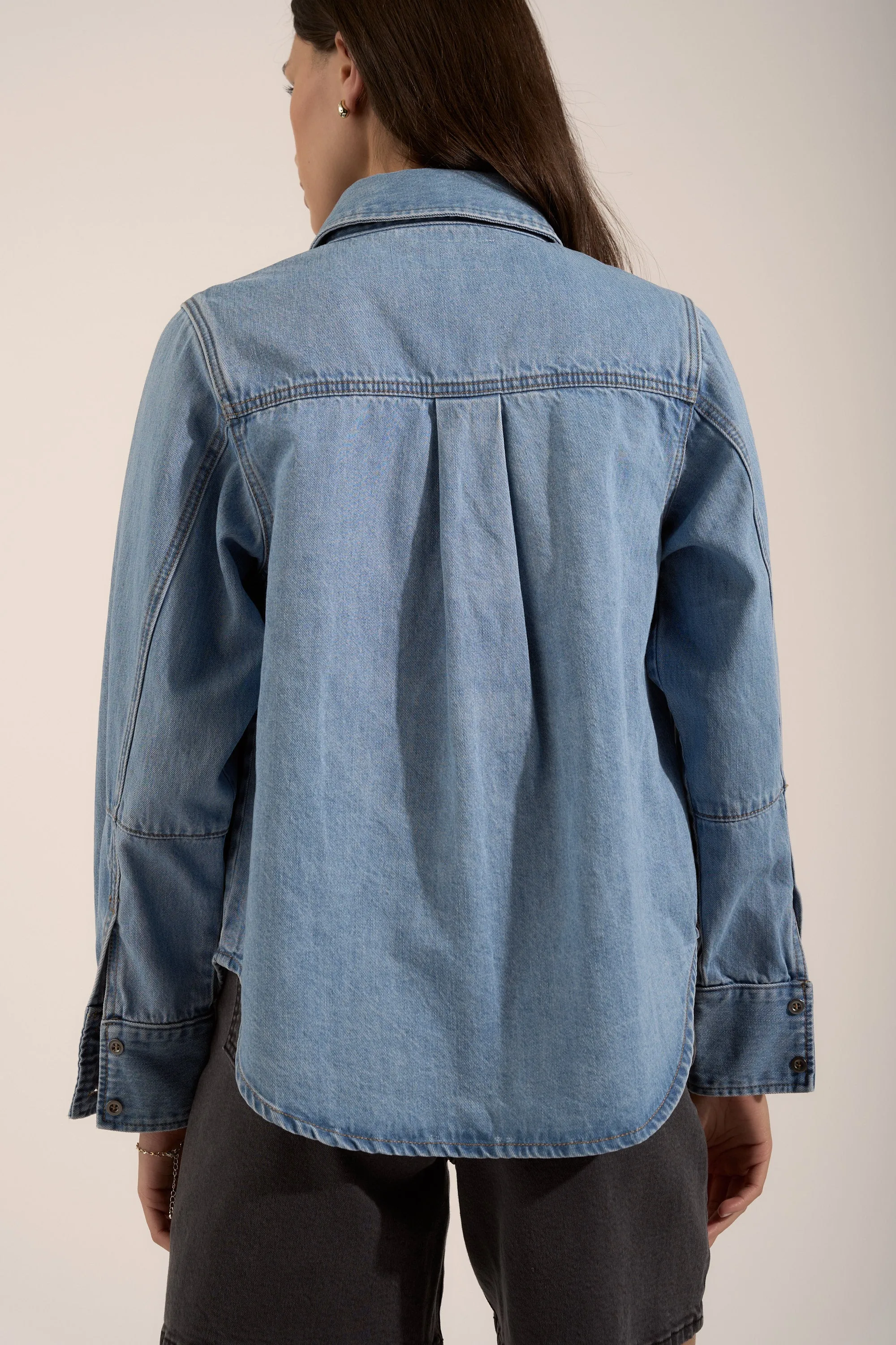 Silas Denim Shirt Jacket