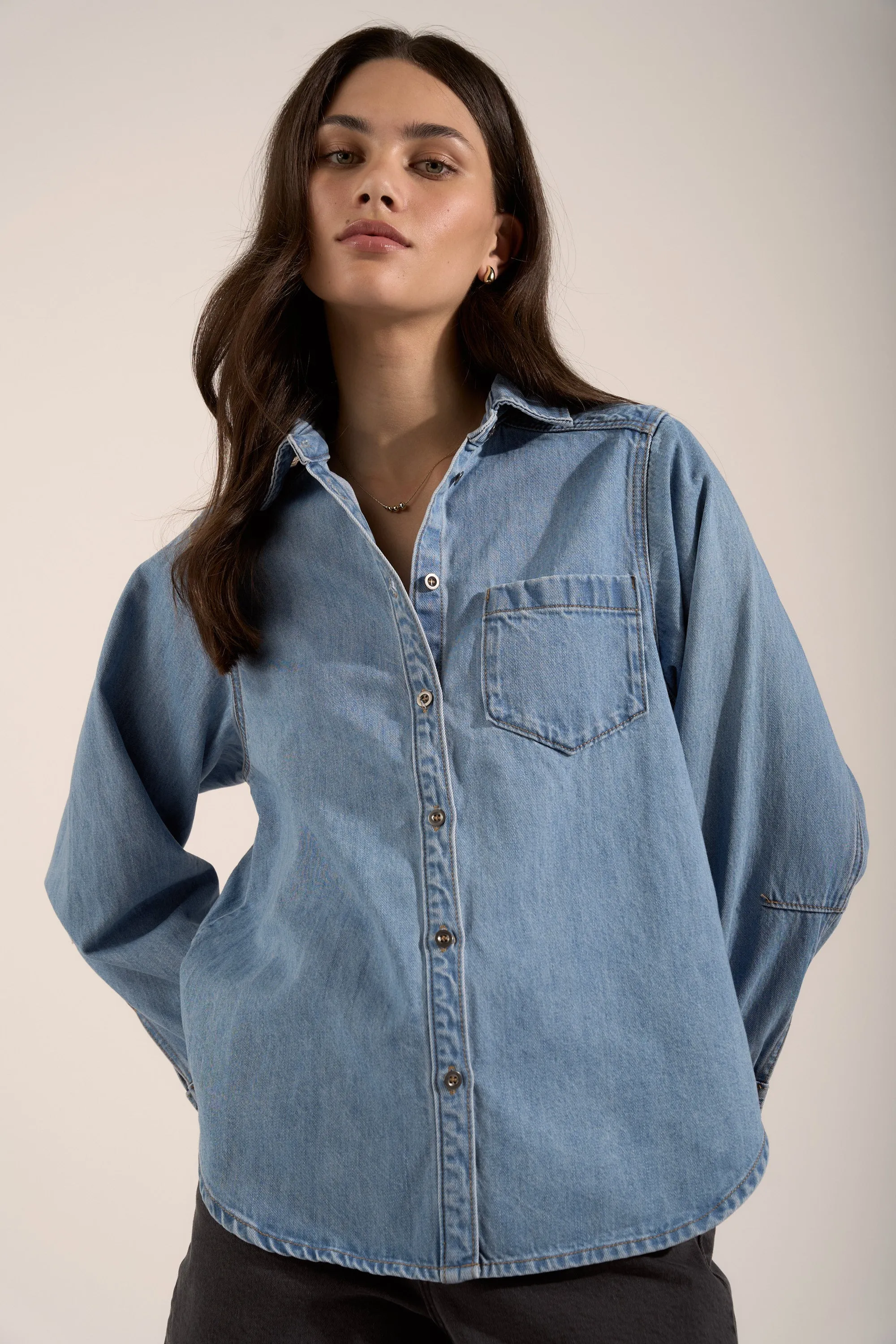 Silas Denim Shirt Jacket
