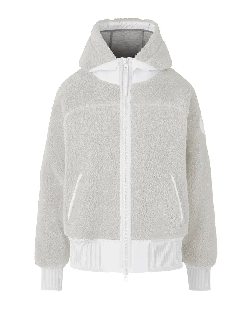 Simcoe Fleece Hoody HUMANATURE Womens Mist Grey