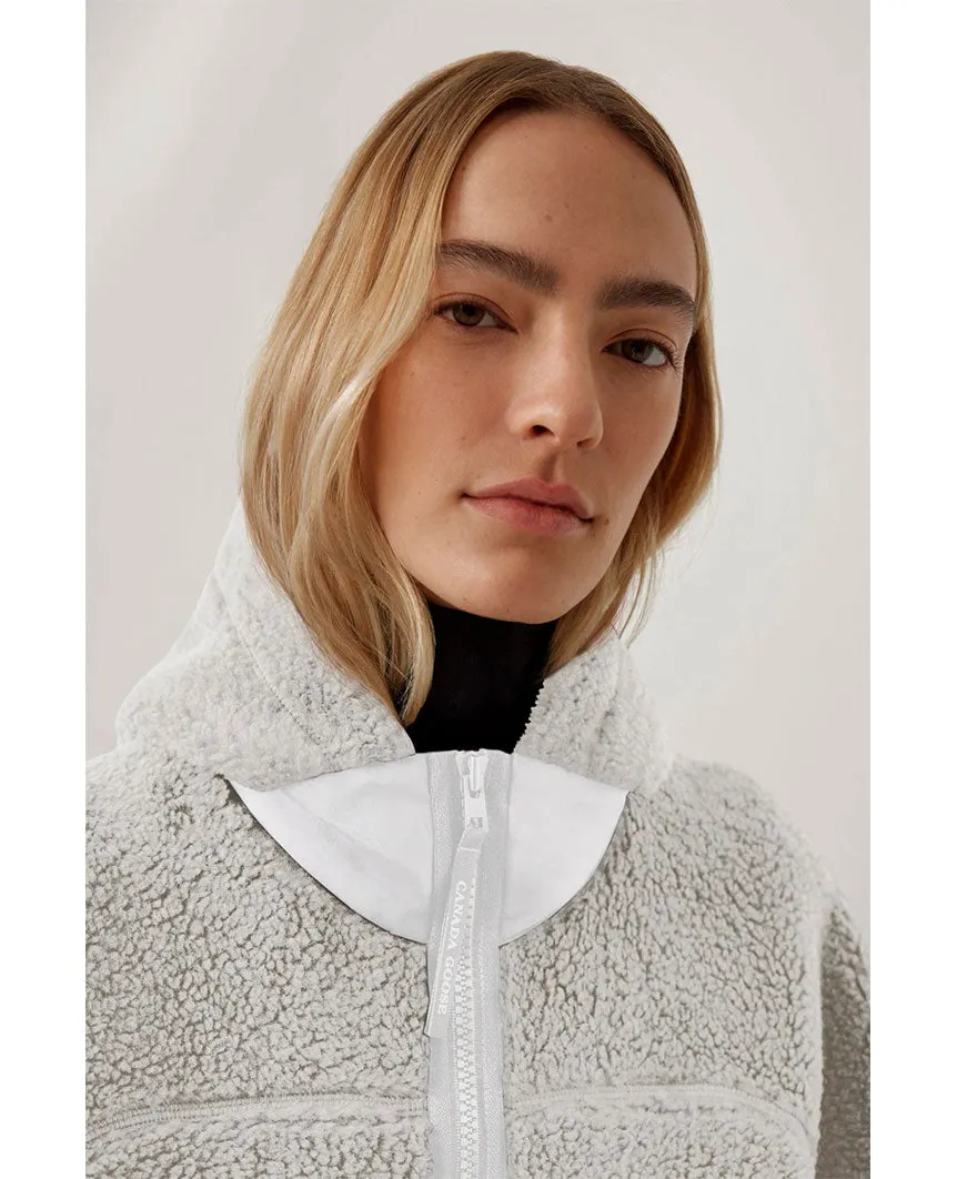 Simcoe Fleece Hoody HUMANATURE Womens Mist Grey