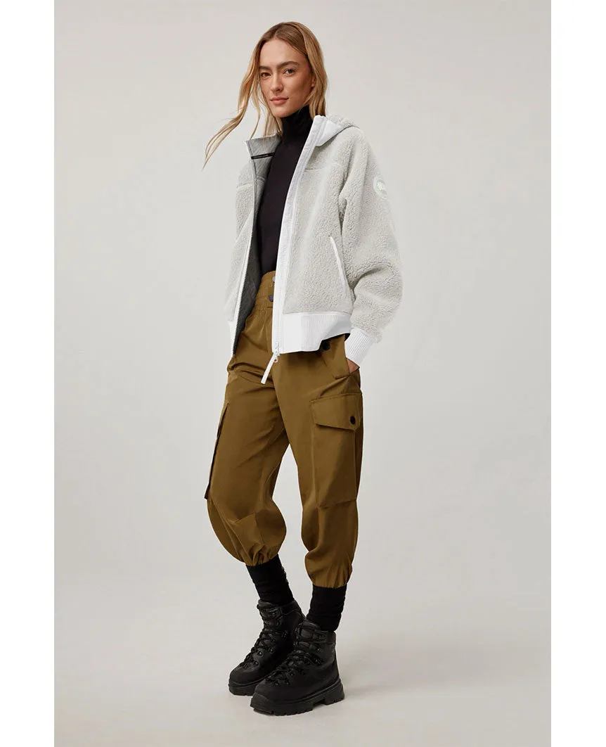 Simcoe Fleece Hoody HUMANATURE Womens Mist Grey