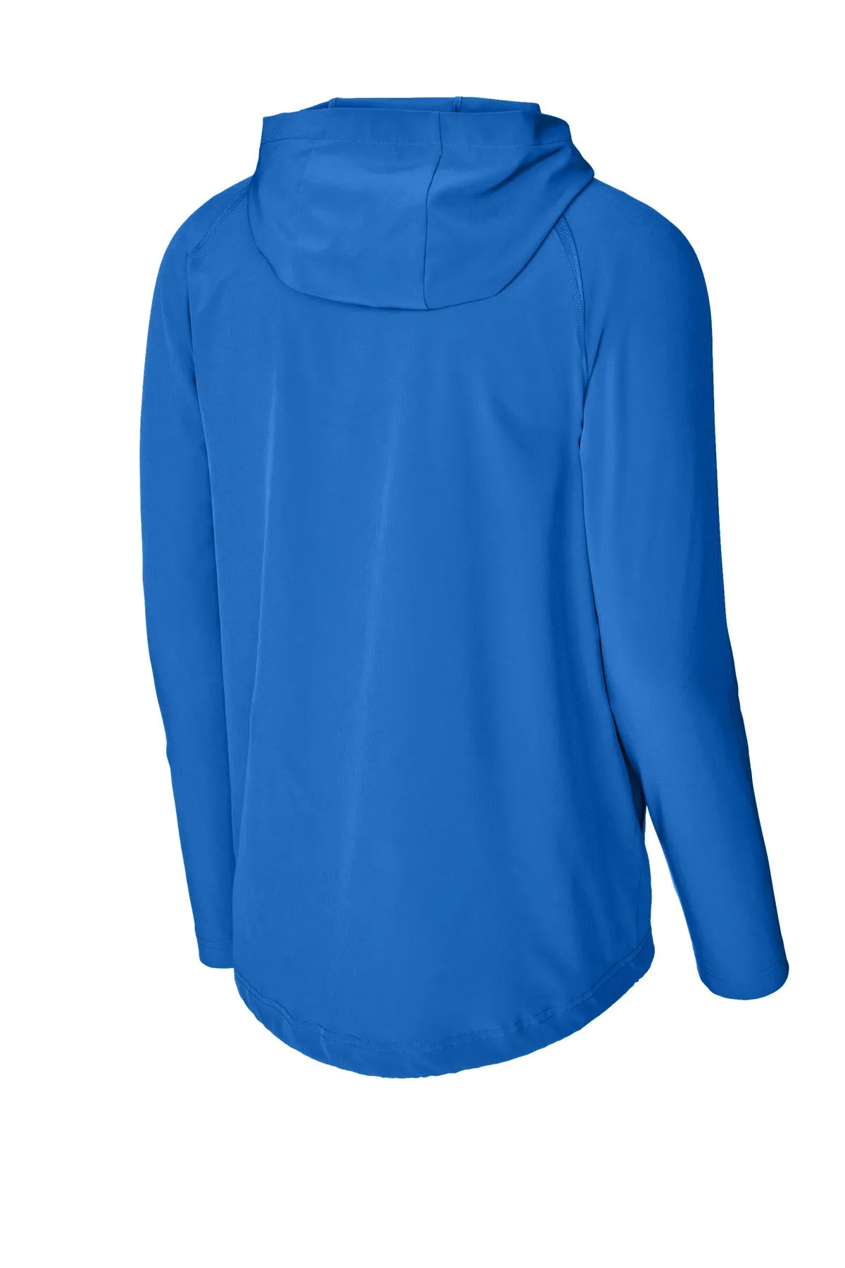 Sport-Tek Repeat 1/2-Zip Long Sleeve Hooded Jacket JST488 True Royal