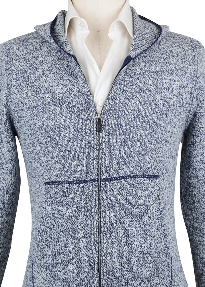 Svevo Parma Multi-Colored Hooded Sweater