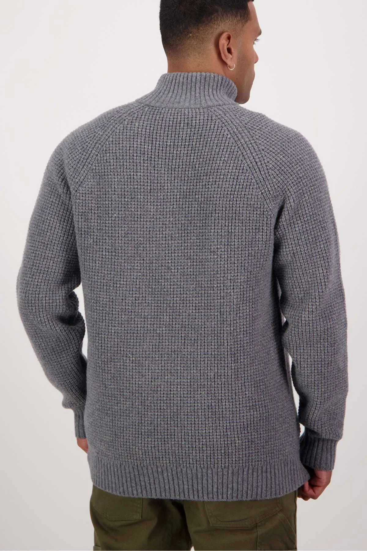 Swanndri Chalky Island Waffle Jumper