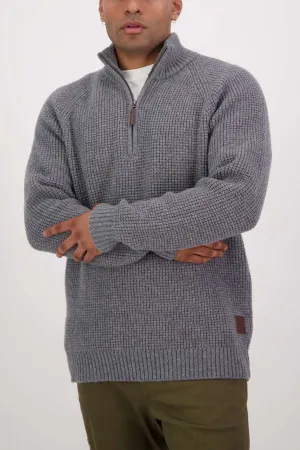 Swanndri Chalky Island Waffle Jumper