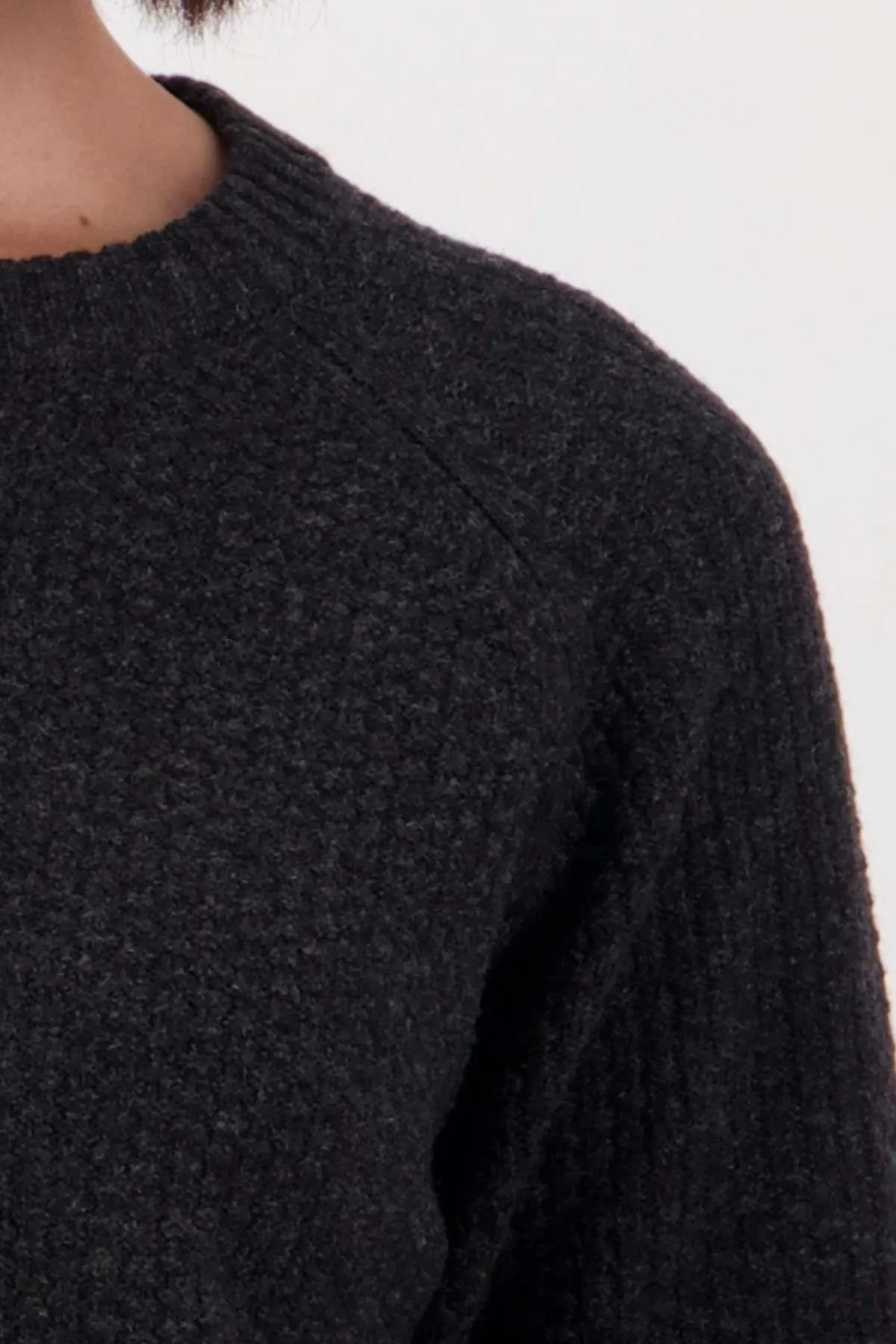 Swanndri Hayes Park Waffle Knit Crew