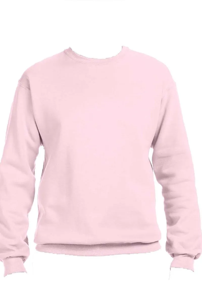 Team Name Football Red & Black Unisex NuBlend Crew Sweatshirt