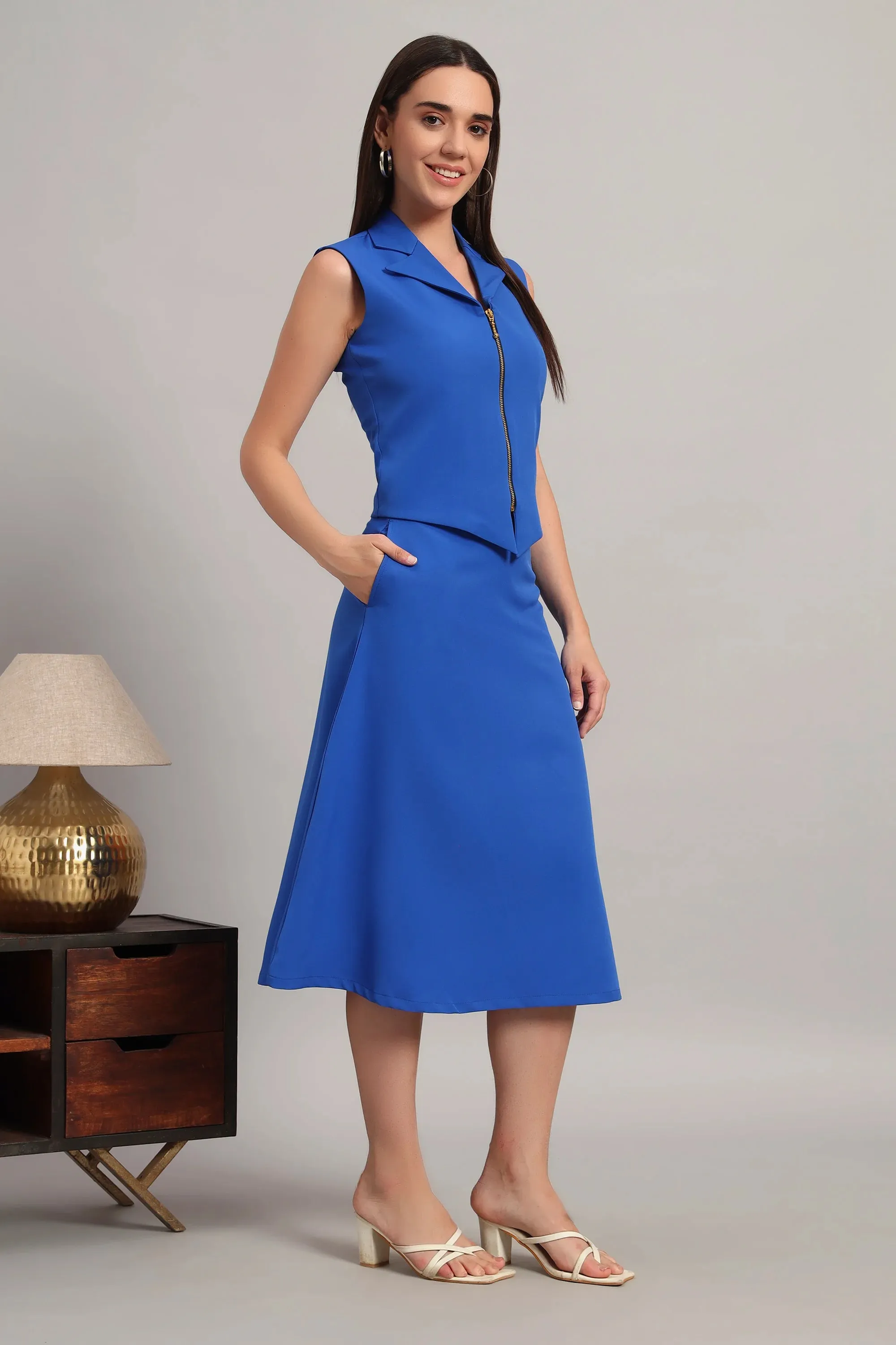 The Cool Co-ord, Blue