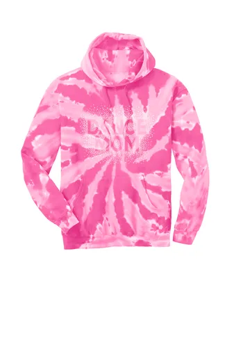 Tie-Dye Pullover Hooded Sweatshirt - Diamond Dance