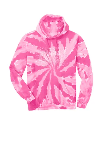 Tie-Dye Pullover Hooded Sweatshirt - Diamond Dance