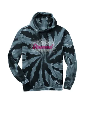 Tie-Dye Pullover Hooded Sweatshirt