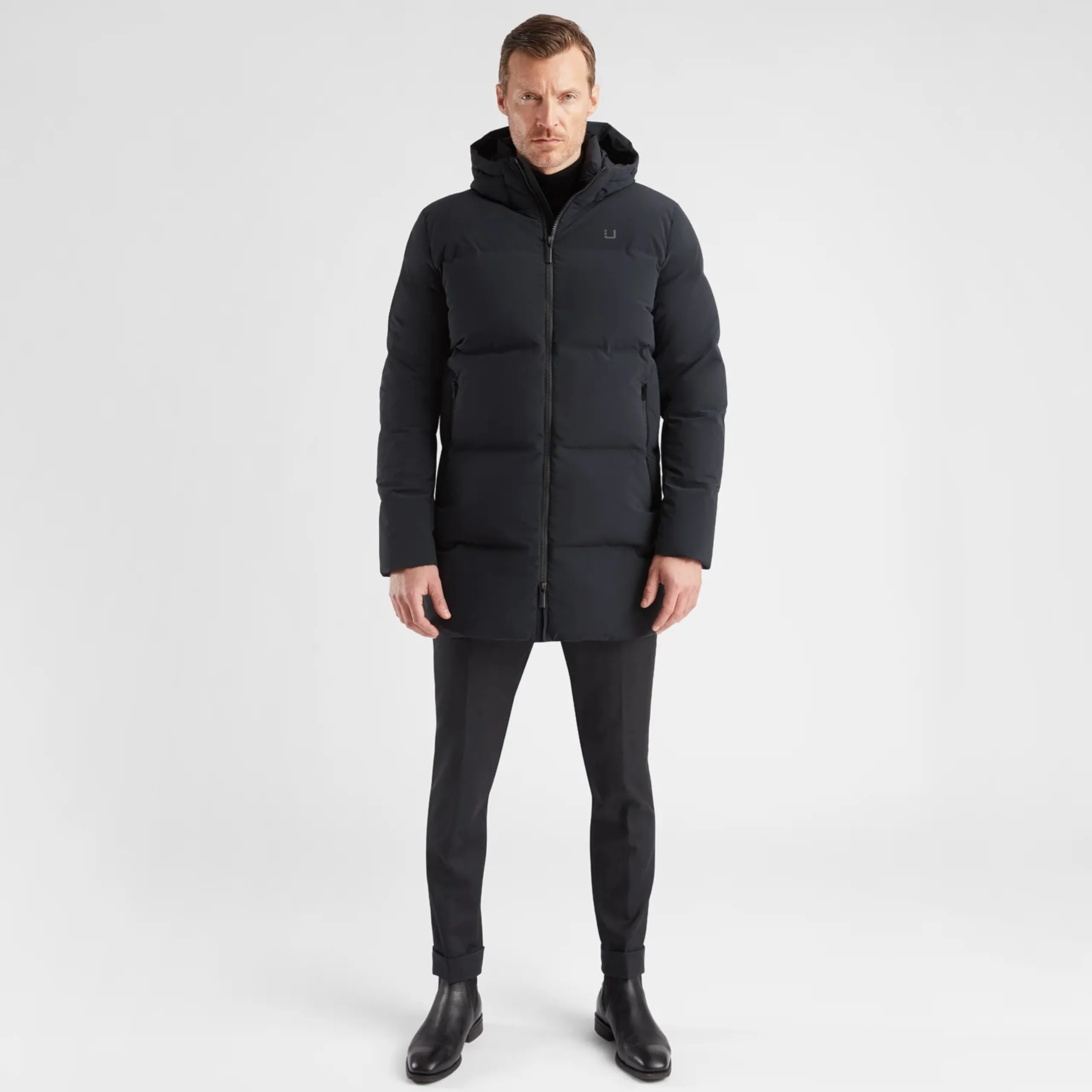 UBR Titan Parka Padded Parka - Black