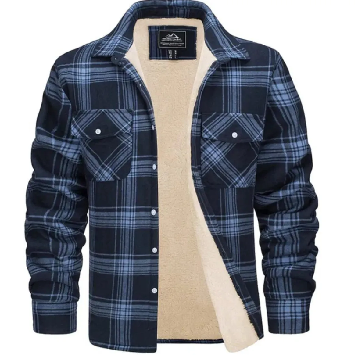 Urban Check: Aksel's Trendige Fleecejacke