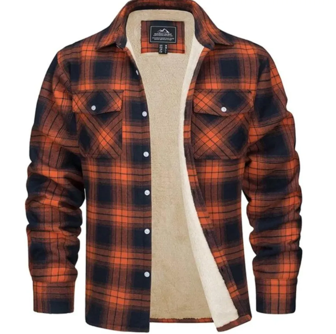 Urban Check: Aksel's Trendige Fleecejacke