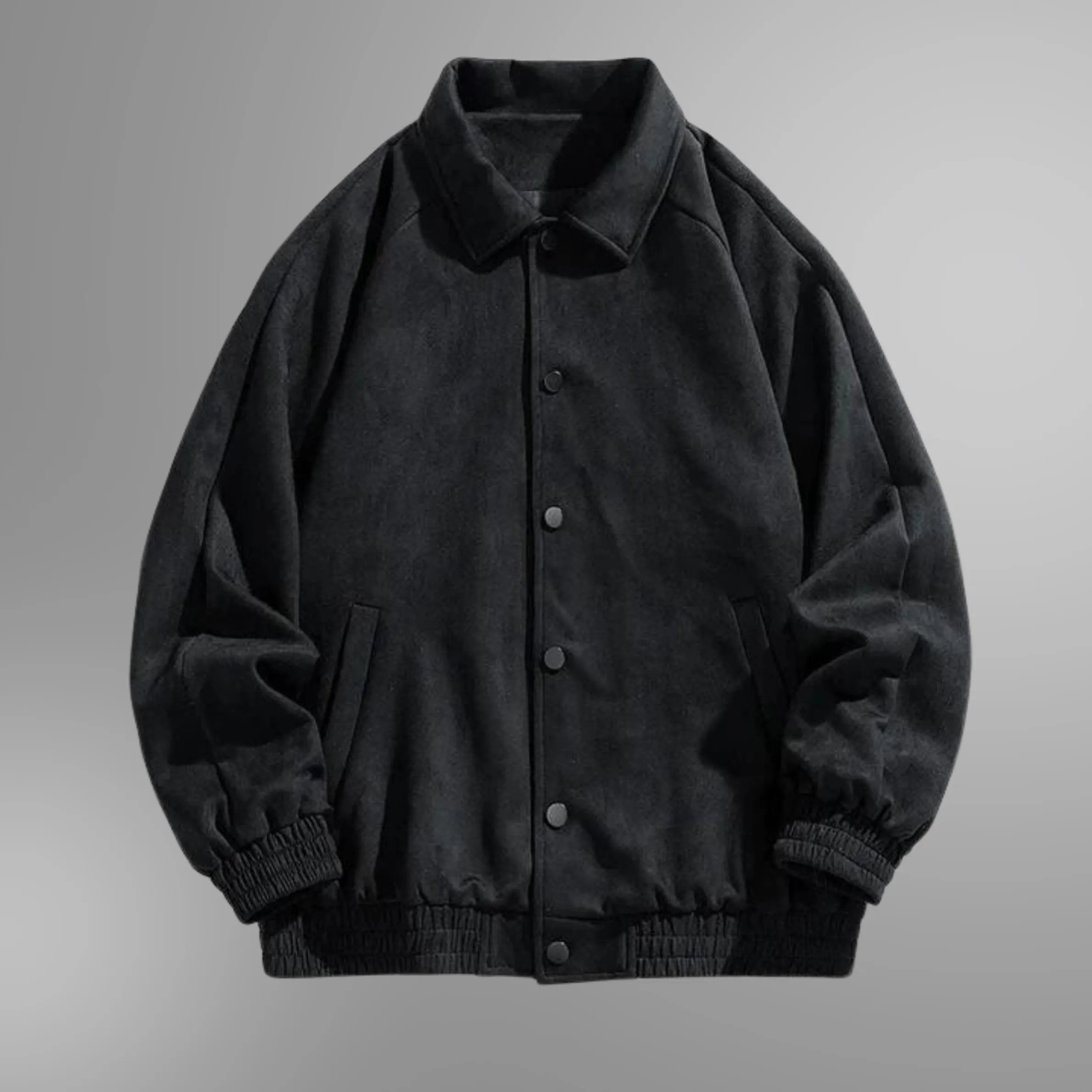 Vanguard Elegance" – Wildleder-Bomberjacke mit Premium-Ausstattung