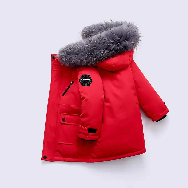 Warm Winter Down Jacket Set
